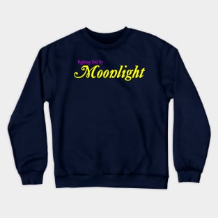 Fighting Evil By Moonlight Crewneck Sweatshirt